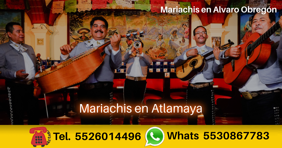 mariachis en Atlamaya alvaro obregon